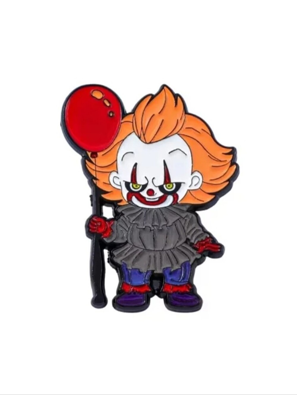 Pennywise Clown w/Balloon Enamel Pin
